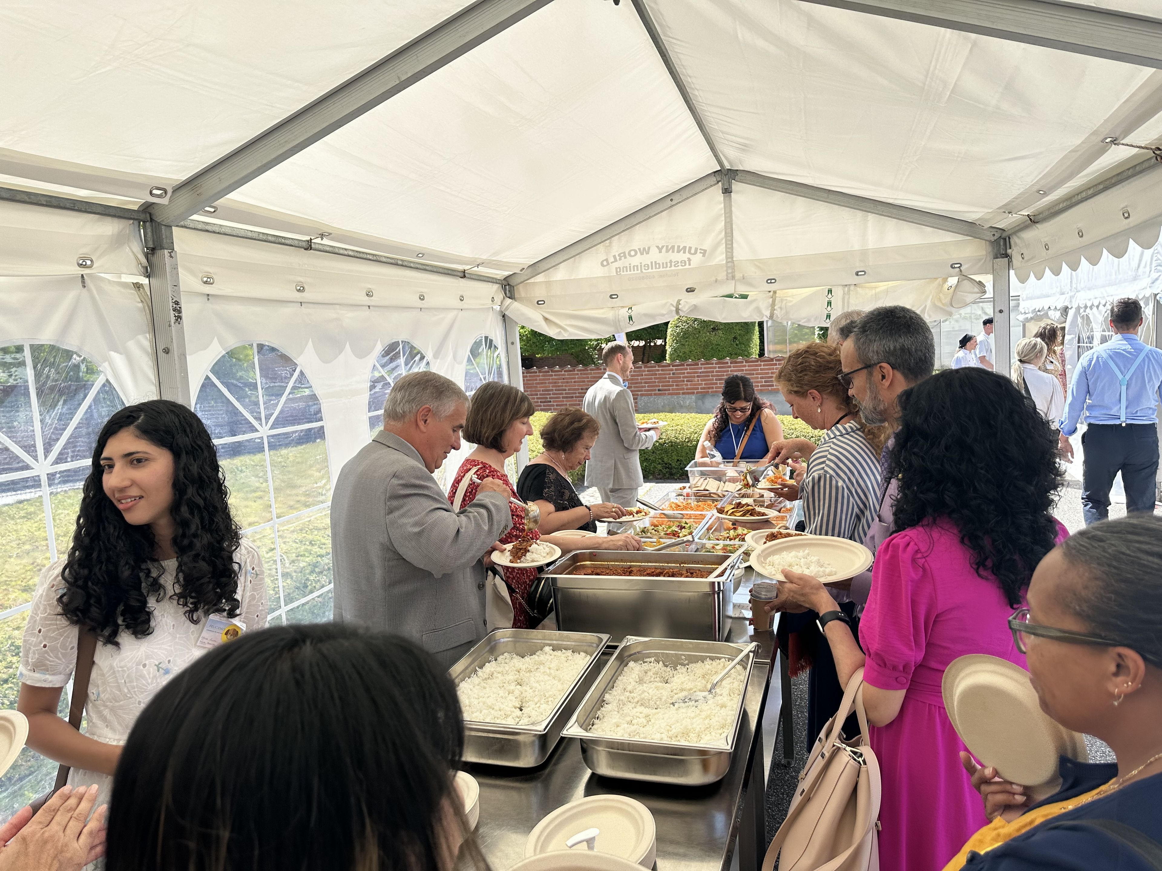 Lunch for the delegates