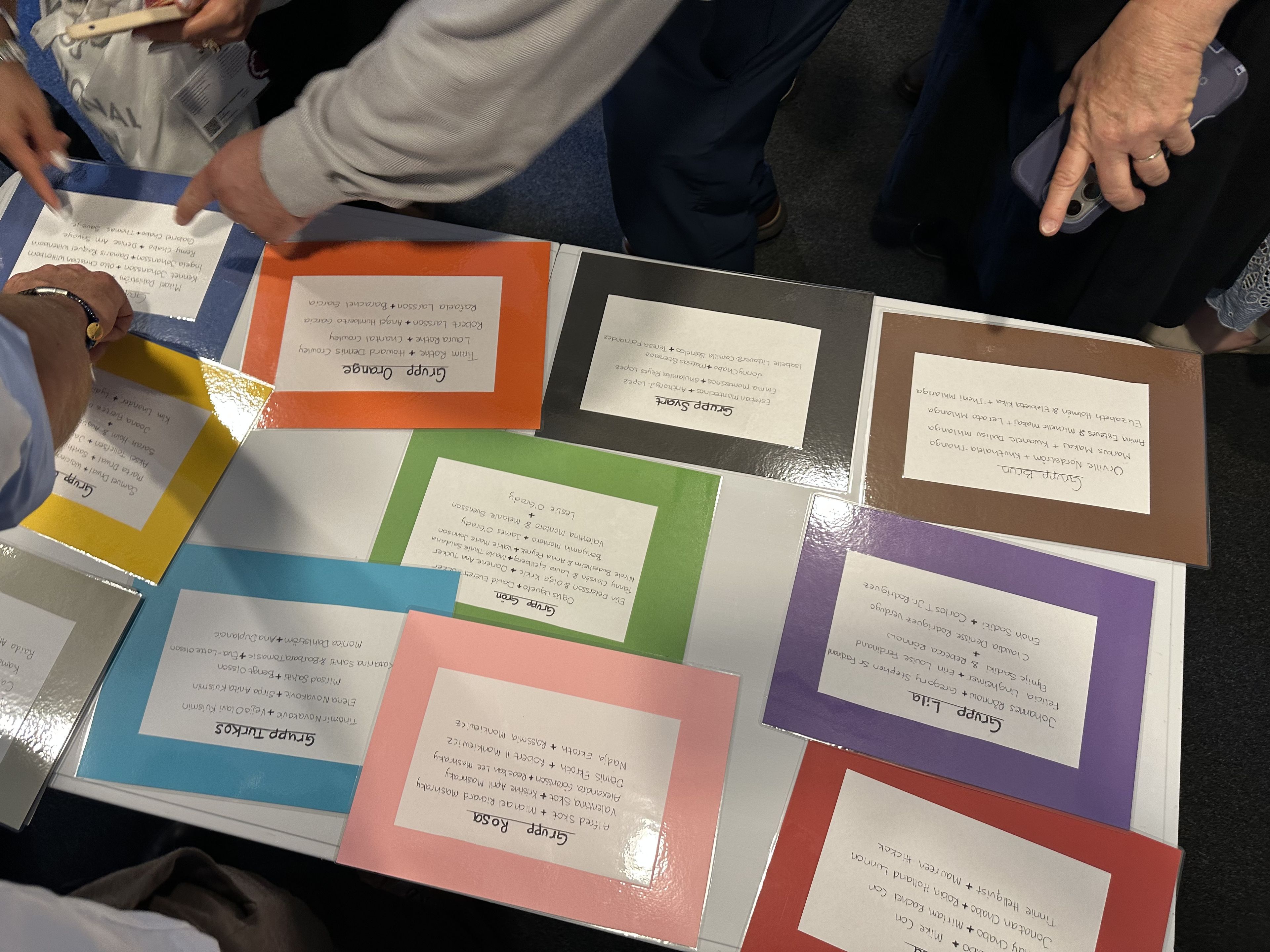 Field service group assignments