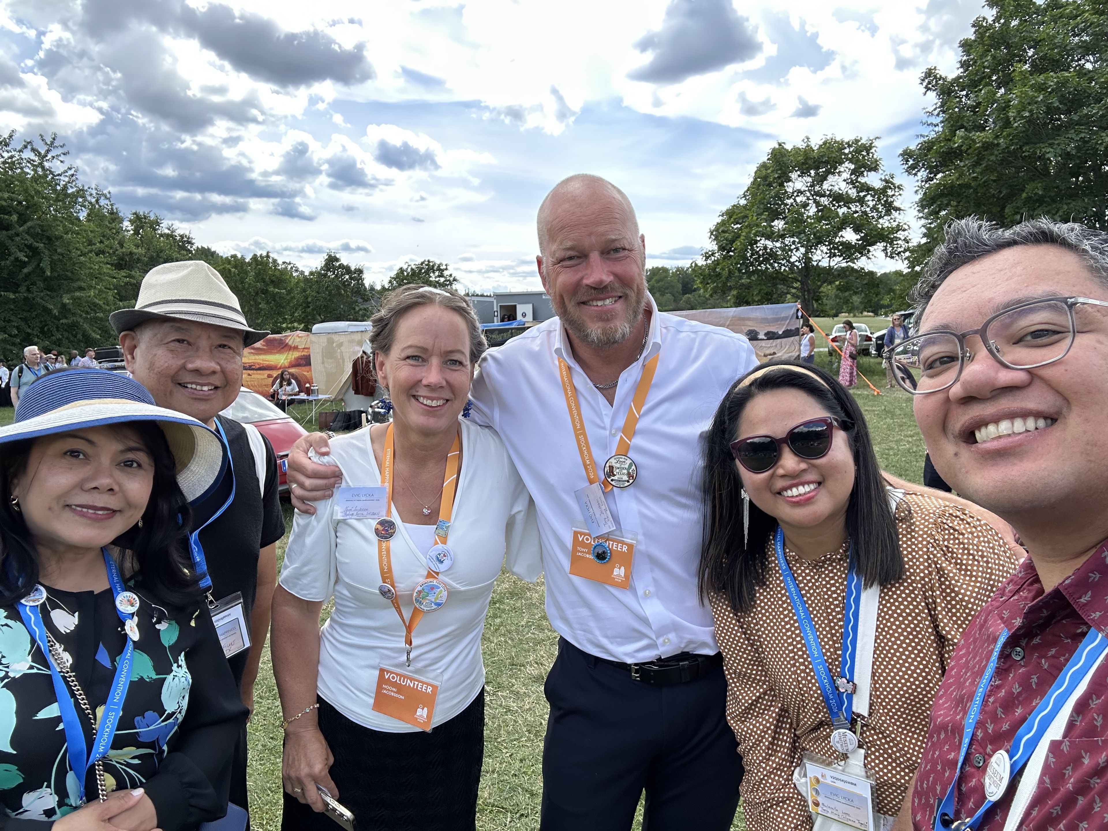 This sweet couple helped organize our Swedish Summer Day. Thank you friends for your hard work